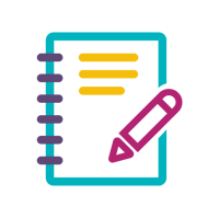 Practice reading and writing Icon